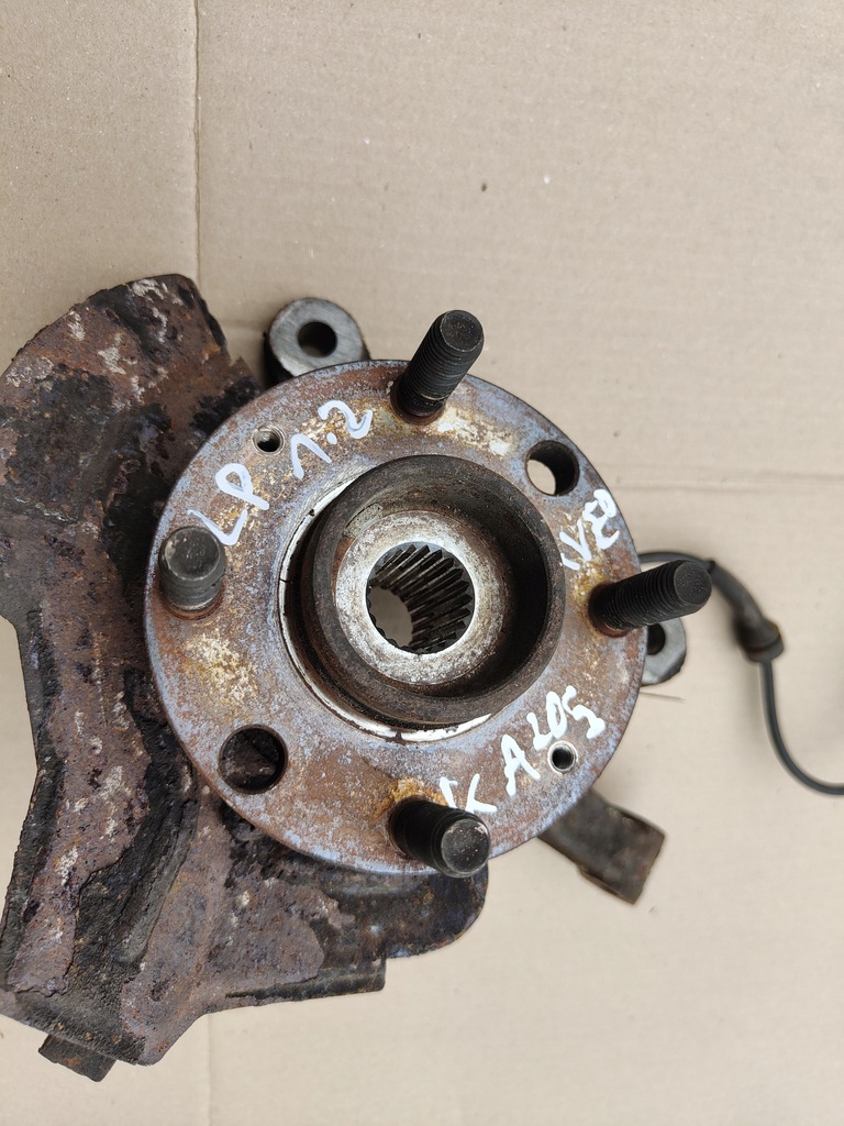 фото №2, Поворотный кулак ступица передняя левая daewoo kalos 1.2