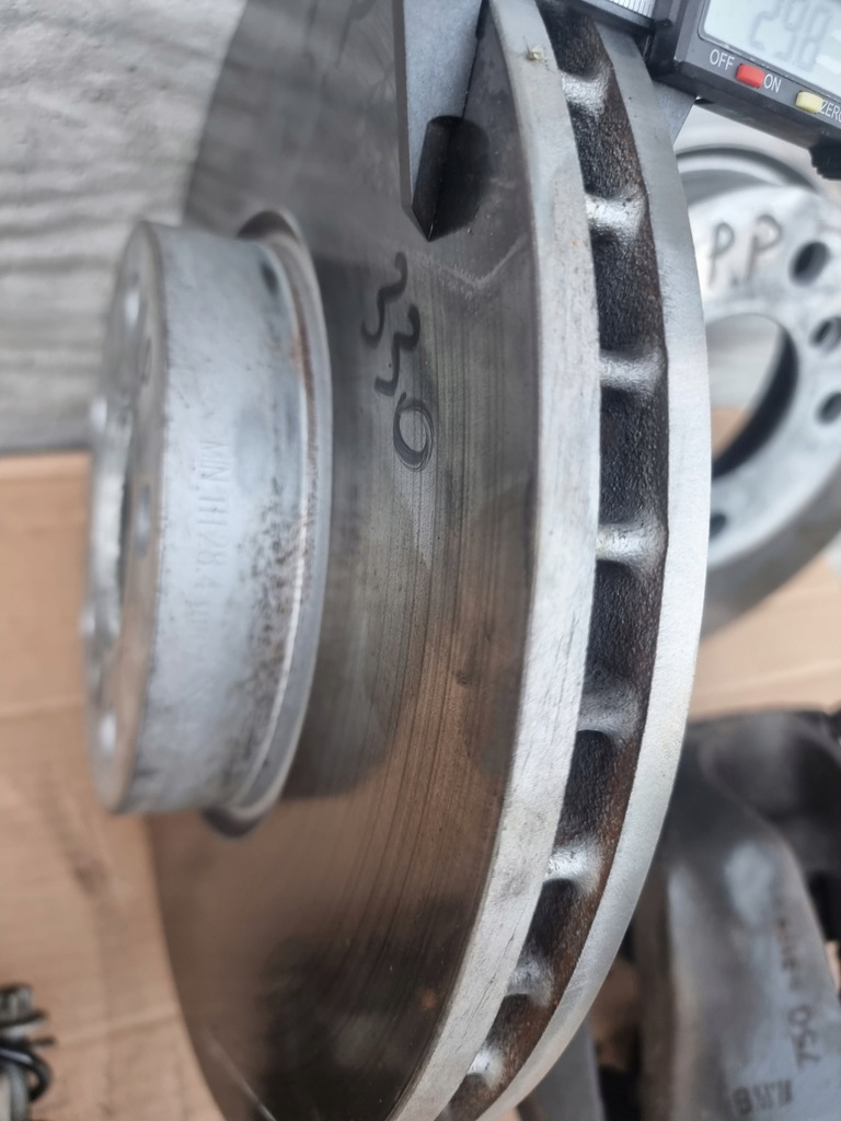 фото №10, Bmw x6 e71 lift гальмівні диски супорти перед 332mm 6886478