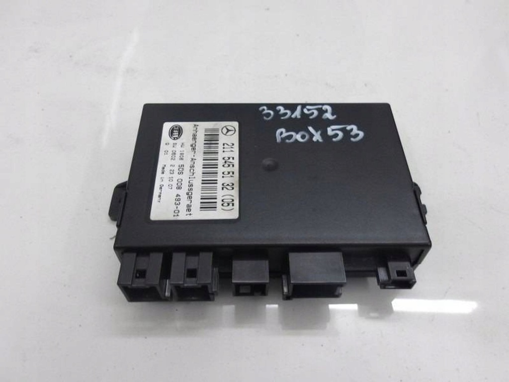 фото №1, Mercedes e w211 модуль фаркоп