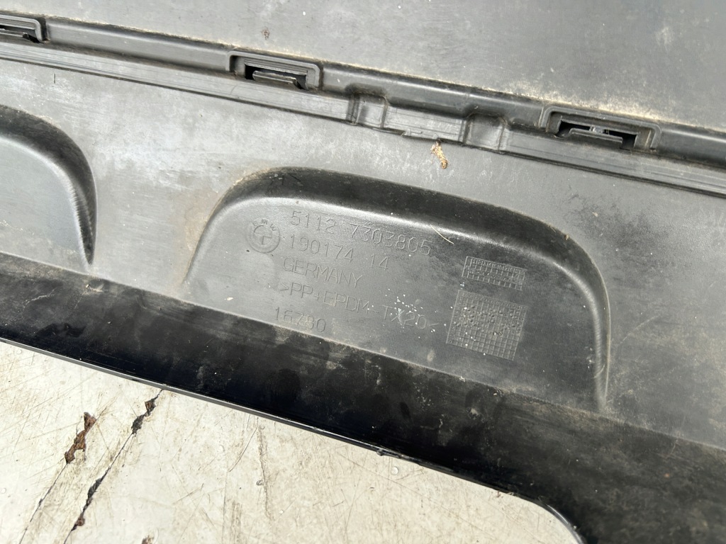 Купить Bmw x1 e84 lift lci спойлер бампера задняя pdc 7303803