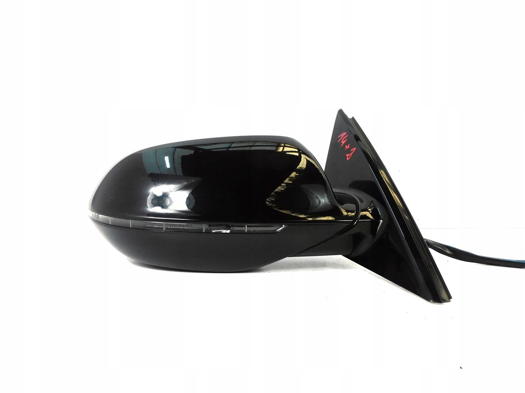 фото №8, Audi a8 d4 4h дзеркало праве lz9y 14+2 pin