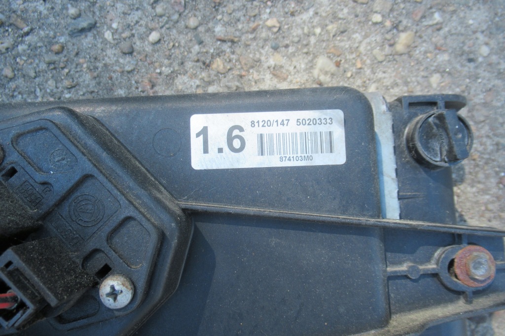 фото №3, Alfa romeo 147 1.6 ts радіатор wody вентилятор