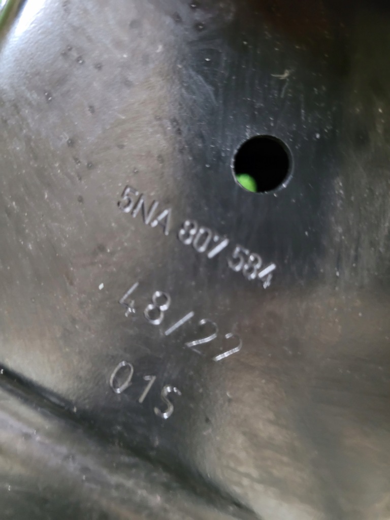 фото №11, Vw tiguan ii 2 5n 5na lift балка бампера перед передняя абсорбер oem