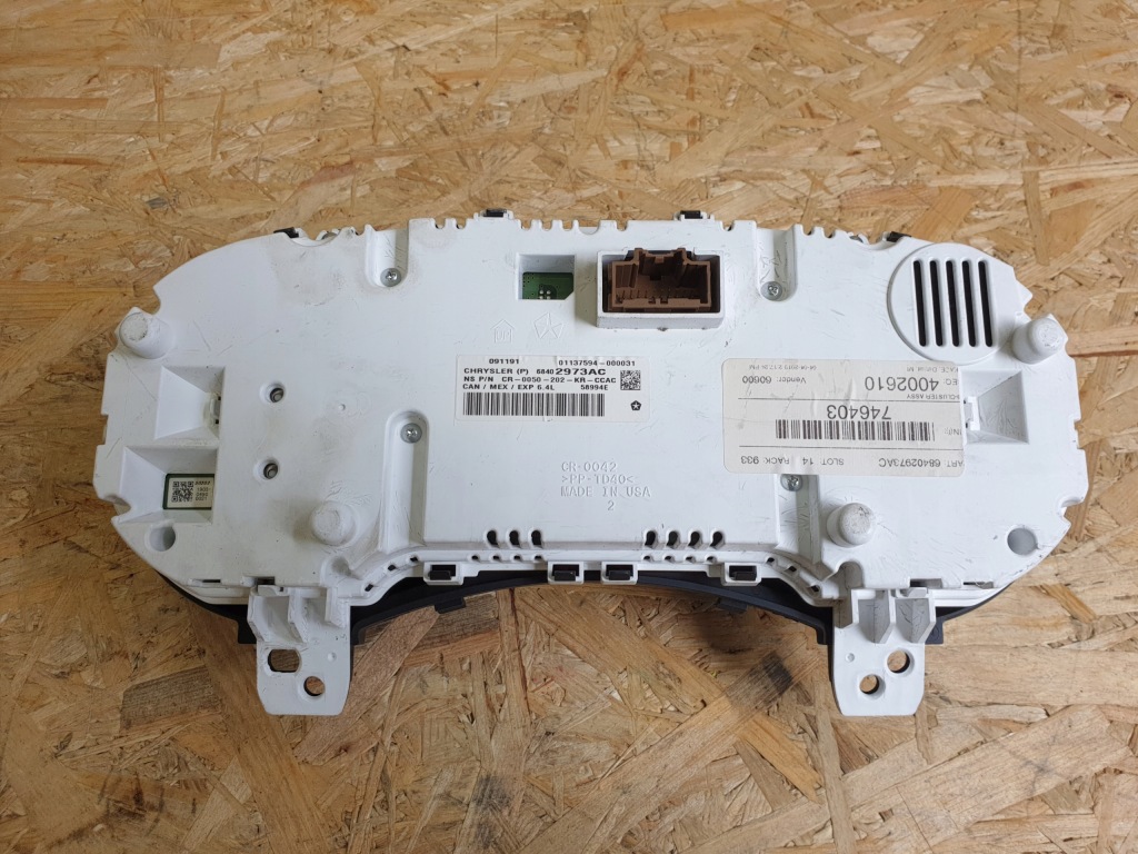 фото №7, Jeep grand cherokee wk2 srt счетчик приборная панель 68402973ac