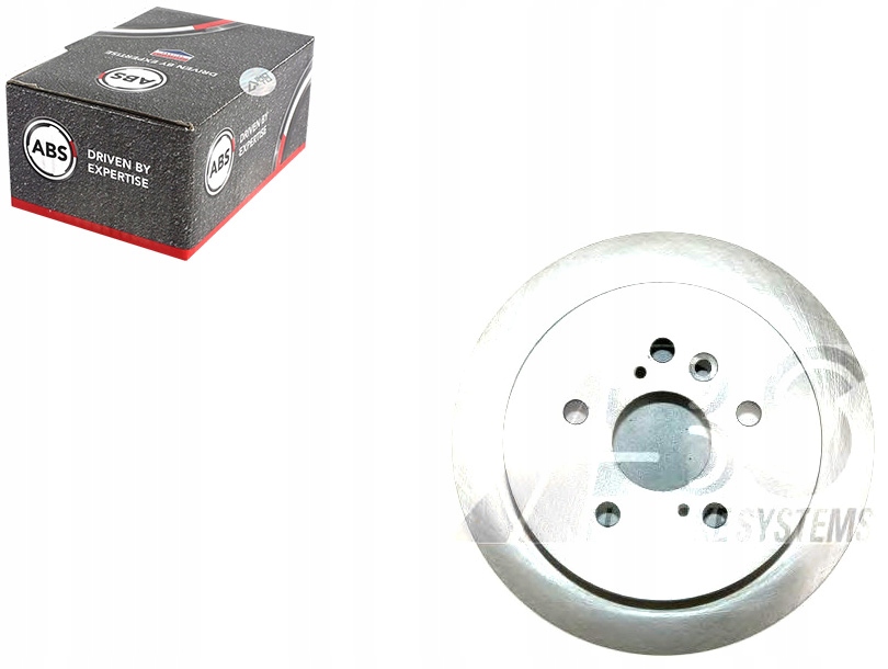 фото №6, 2 x a.b.s. диск тормозной. lexus rx300 400 03-08 ty