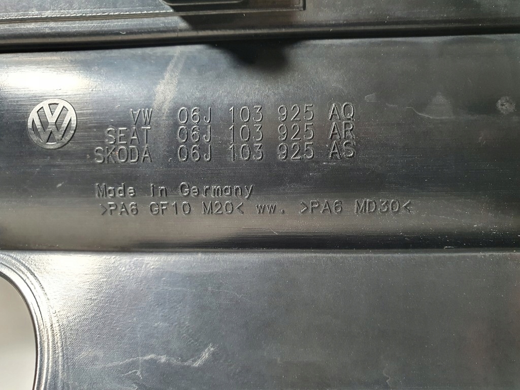 фото №8, Seat leon ii tsi altea захист верхній кришка кришка двигуна 06j103925ar