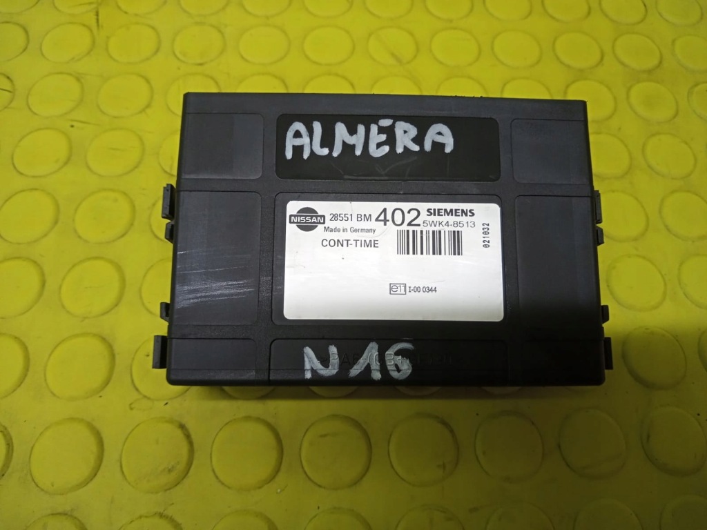 фото №1, Nissan almera n16 модуль комфорта 5wk48513