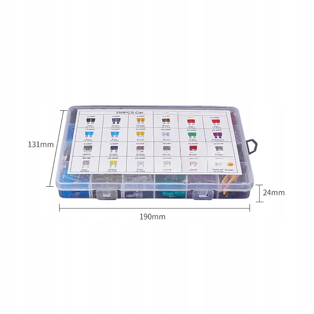 фото №12, Предохранители do автомобилей utv na zamian 250 szt