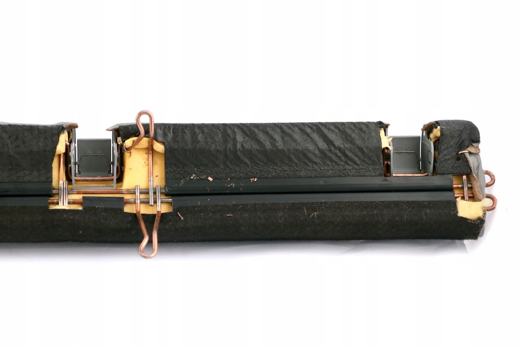 фото №11, Bmw e61 заднє сидіння молдинг сидіння isofix сіра шкіра 7142571