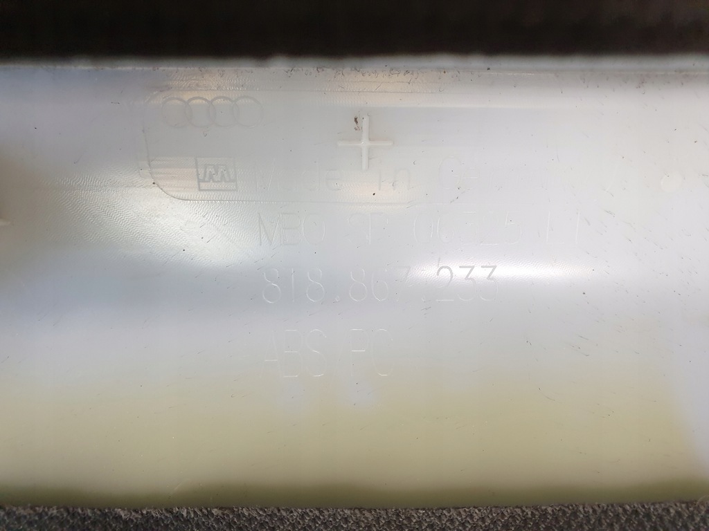 фото №9, Обшивка защита стойка lewego audi оригинальный номер 8t8867233