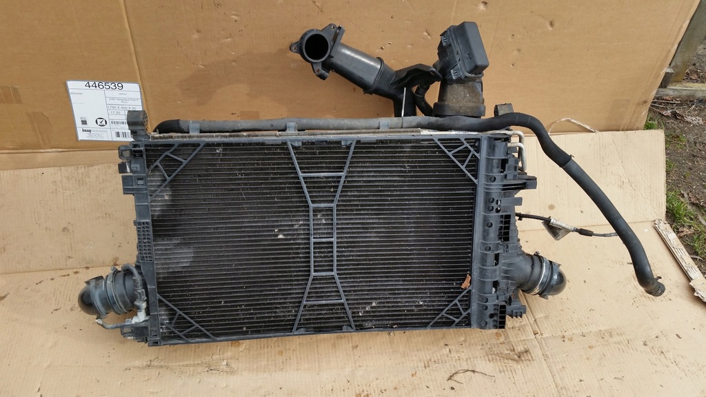 фото №1, Pas перед радиатор opel insignia a 2.0 tdi