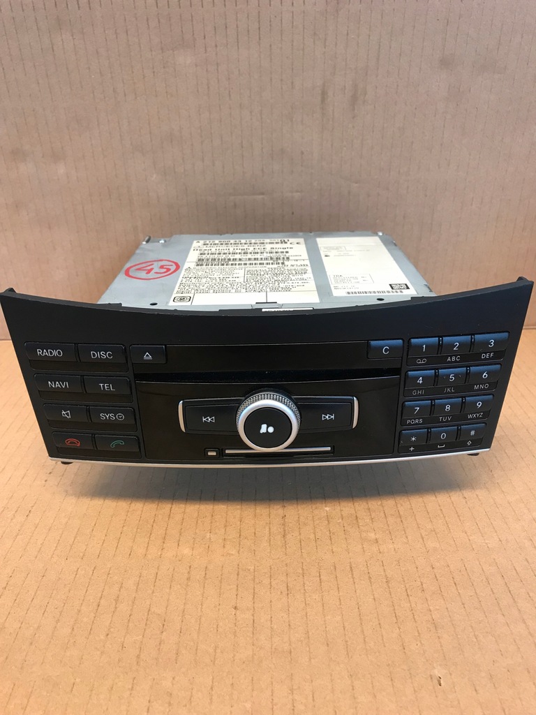 фото №1, Mercedes w212 радио навигация a2129004312