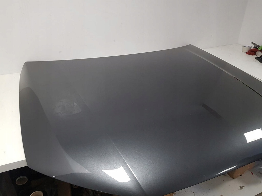 фото №8, Капот audi sq7 q7 ii 2 4m0 4m 15-23r серая графит крышка двигателя