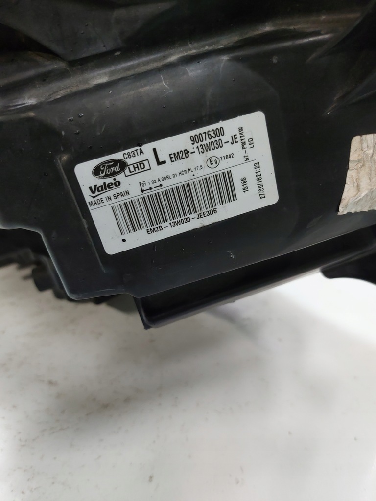 фото №11, Лампа перед левая ford s-max em2b-13w030-je