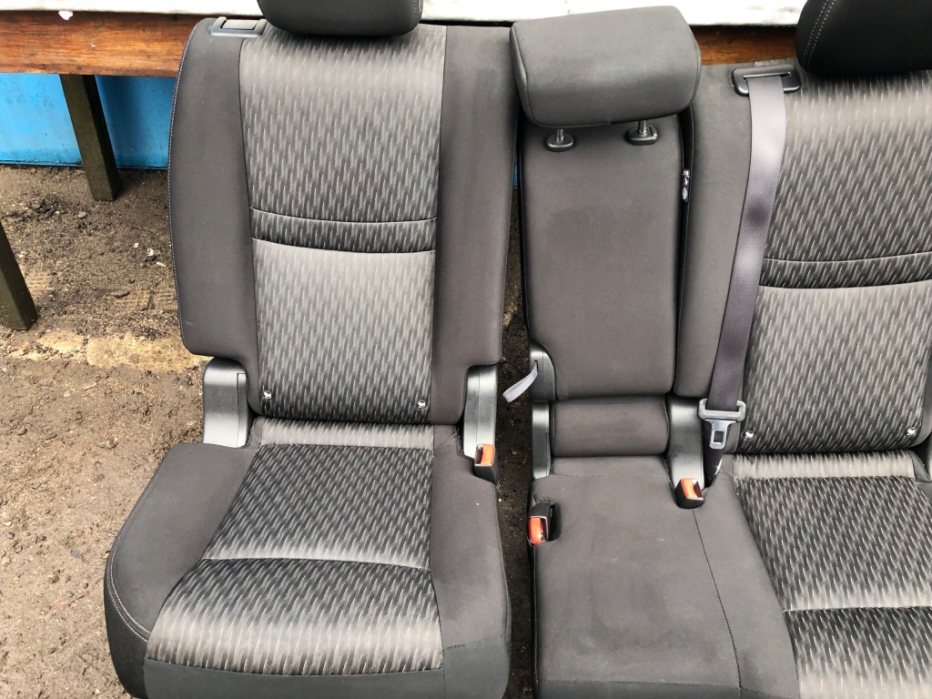 фото №7, Nissan x-trail iii t32 lift обивка сиденья заднее сиденье 7 человек