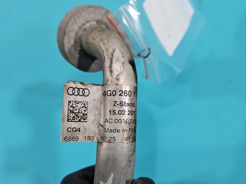 фото №2, Шланг кондиціонера трубка audi a7 4g 4g0260707cd