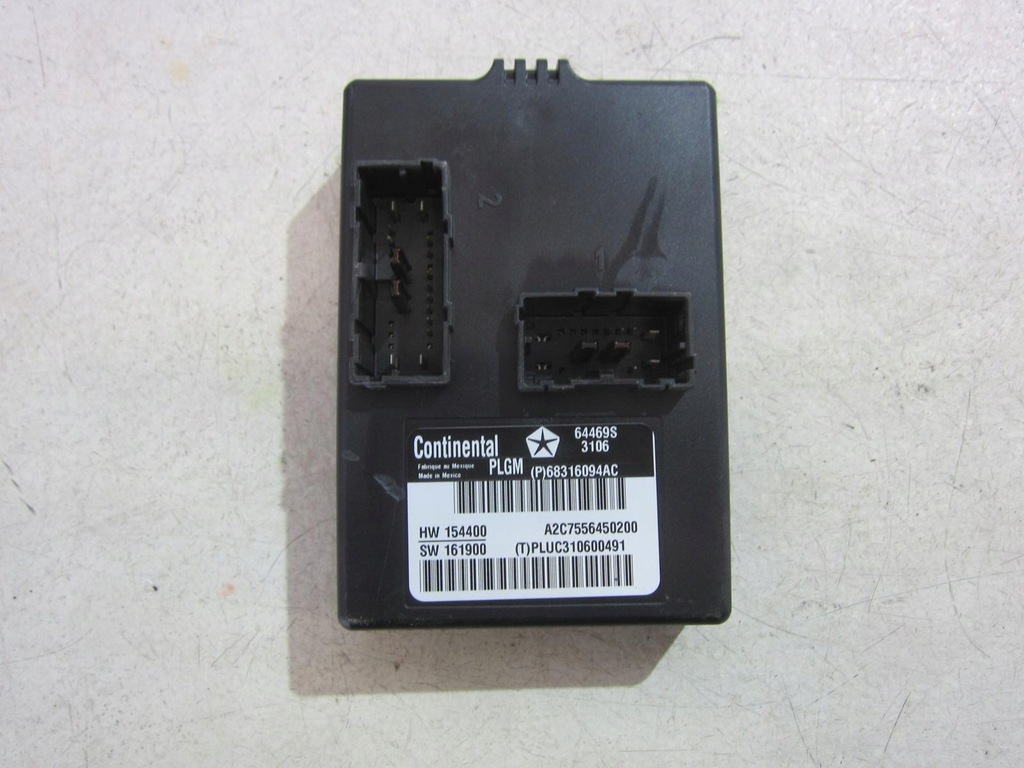 фото №1, Chrysler pacifica 2017 модуль крышки 68316094