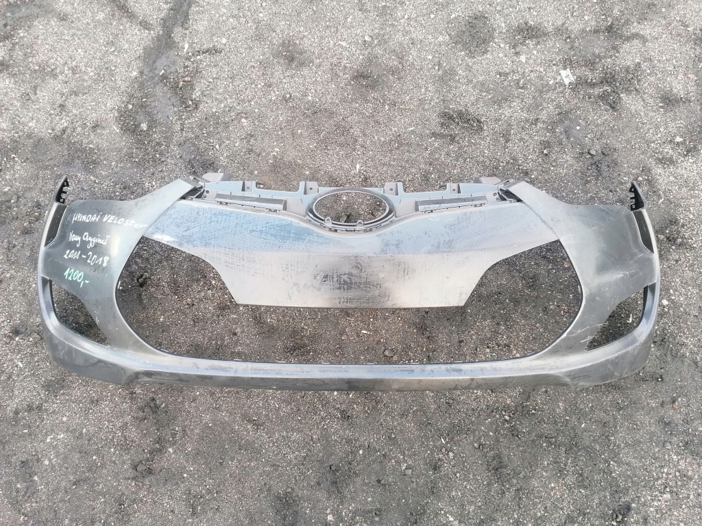 фото №1, Hyundai veloster 11r- бампер перед новый оригинал