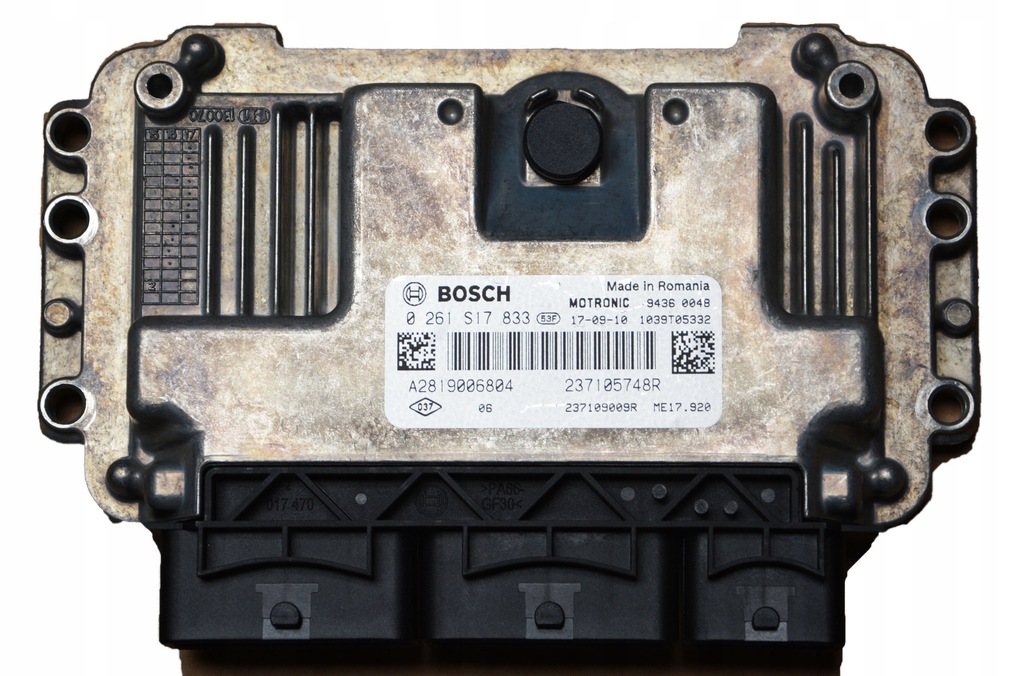 фото №1, 237105748r smart forfour 453 бортовой компьютер двигателя 1.0