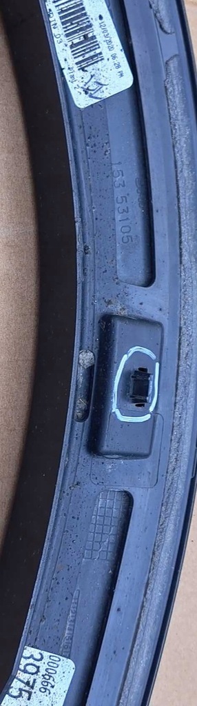 фото №10, Mercedes w167 amg молдинг крыла левый перед a1678809704