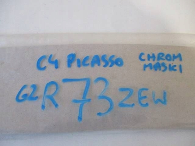Citroen c4 picasso 1 эмблема молдинг хром капота новый Оригинал
