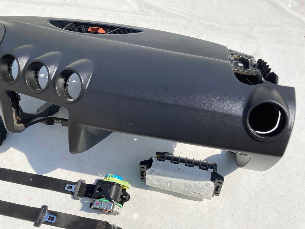 фото №5, Audi tt 8j приборная панель приборная панель консоль подушки безопасности ремни