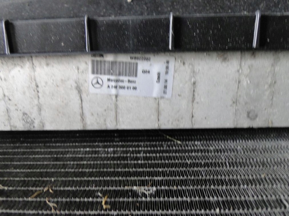 фото №5, Mercedes a klasa w176 радиатор wody кондиционер вентилятор