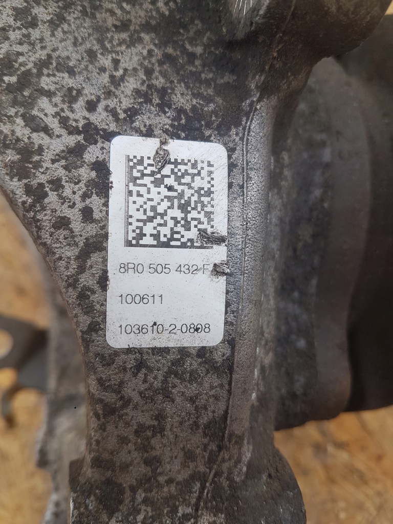 фото №8, Поворотний кулак ступиця правий задня audi q5 sq5 8r0505436c