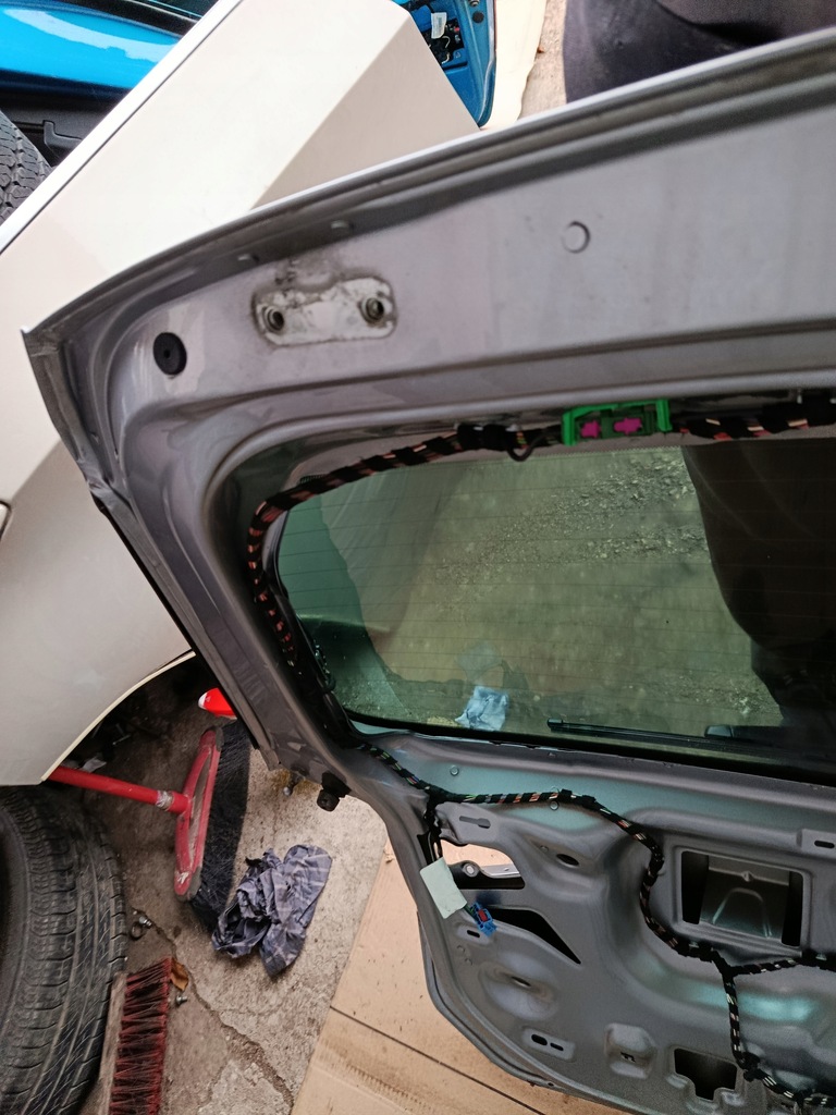 фото №12, Vw passat b8 kombi крышка багажника багажника комплектная lb7s