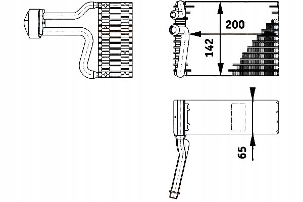 фото №2, Випарник кондиціонера [hella]
