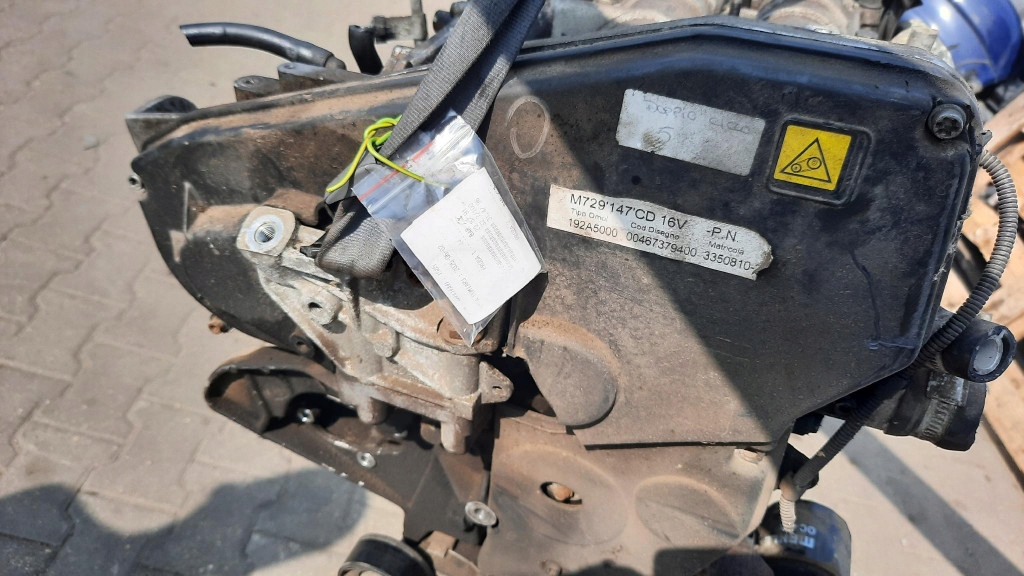 Двигун 192a5000 alfa romeo 147 1.9 jtd 140km 292 000 km опис !!! Київ