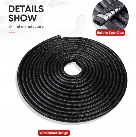 фото №6, Zbrojona прокладка защита край дверь автомобиля