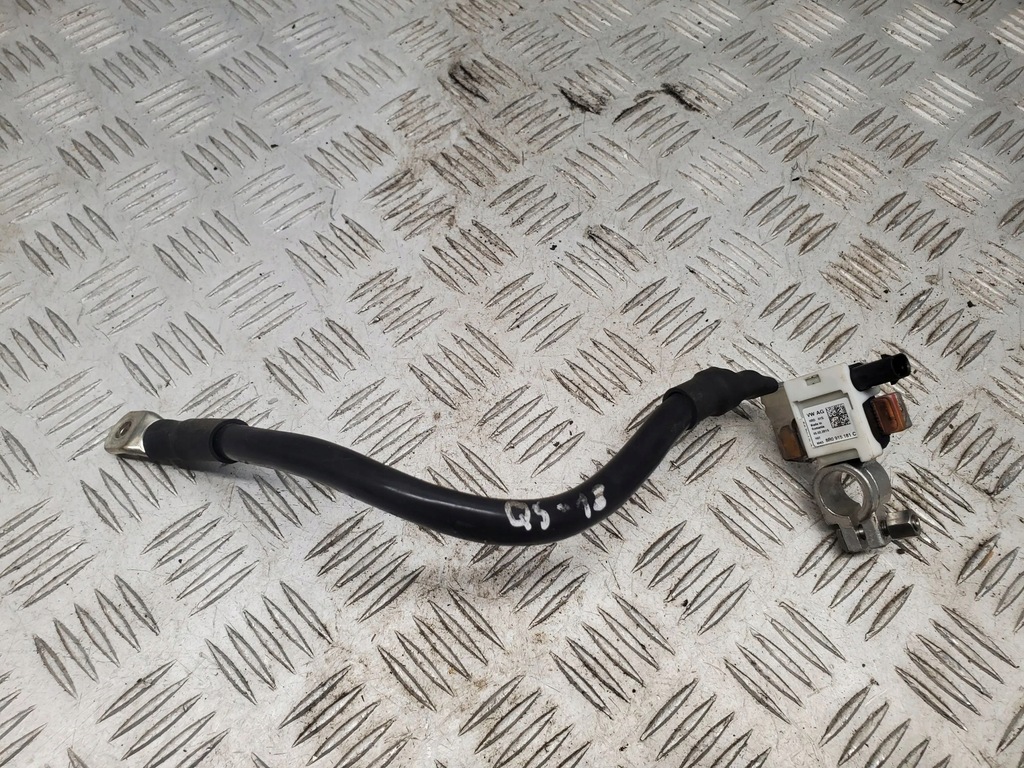 фото №5, Audi q5 sq5 2015 минус / клемма / шланг аккумулятор