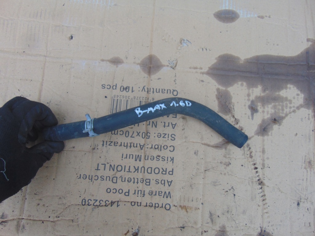 фото №1, Ford b-max 1.6 tdci wąż шланг wody