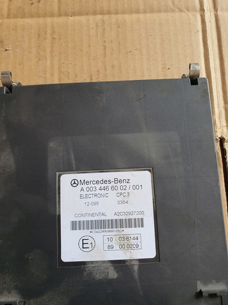 фото №1, Mercedes actros блок управления модуль cp3