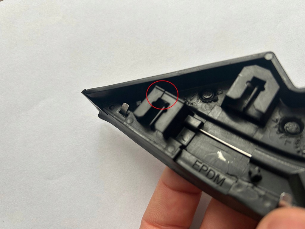 фото №7, Honda cr-v iii 2006-2012 накладка трикутник крила правий перед