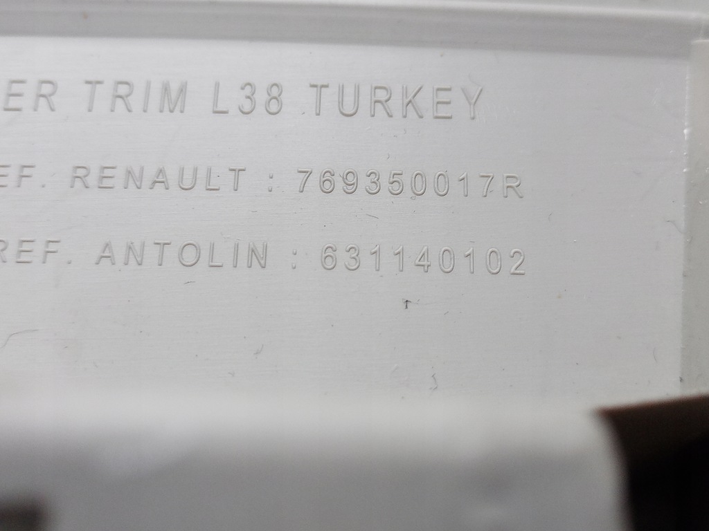 фото №4, Защита стойка задняя renault fluence ze