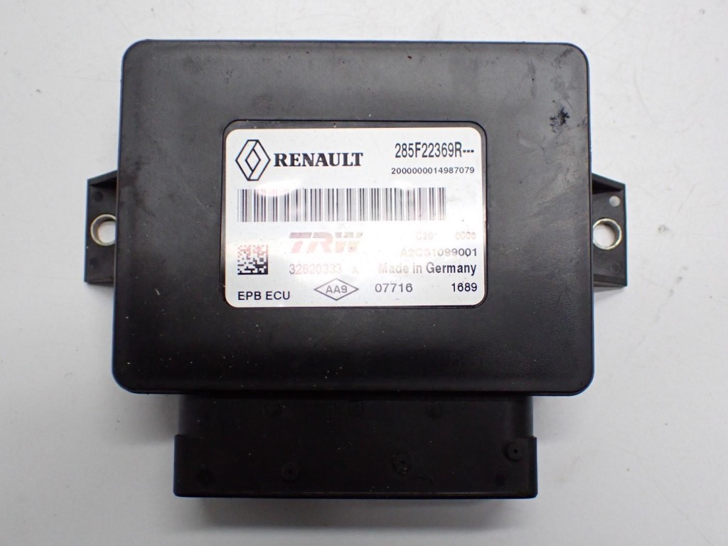 фото №1, Модуль блок керування гальма ручного 285f22369r renault scenic iii 16r