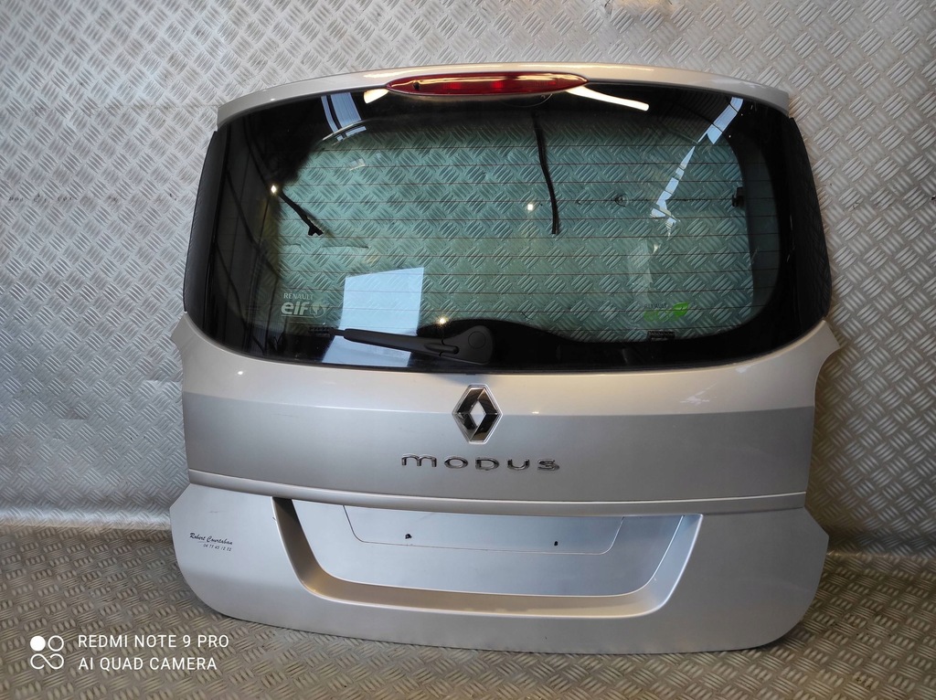 фото №3, Кришка багажника багажника комплектна задня renault modus lift 2007-2012 ted 69