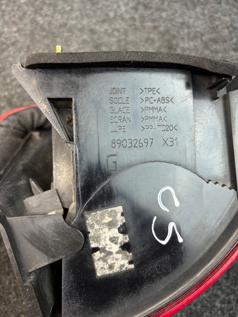 фото №8, Лампа левый задняя citroen c5 89032697