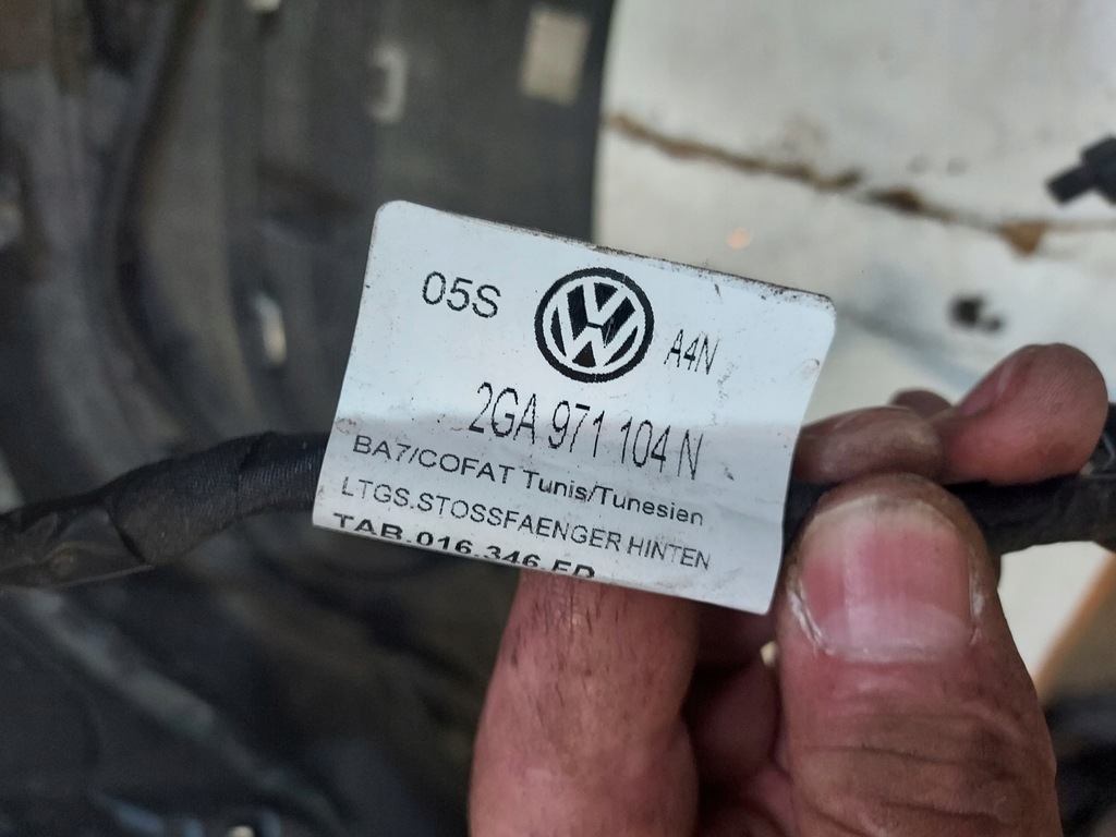 фото №7, Бампер vw t-roc lift r-line 2ga задня m570 джгут