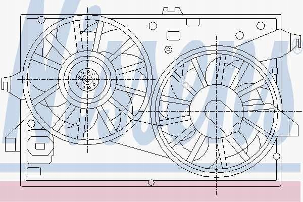 фото №3, Вентилятор радиатора ford