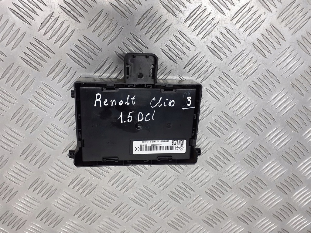 фото №3, Коробка модуль bcm renault clio iii 8200652285