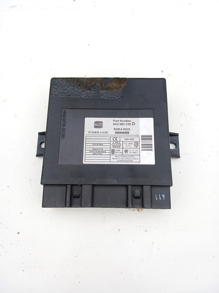 фото №1, Seat ibiza ii модуль комфорту 6k0962258d