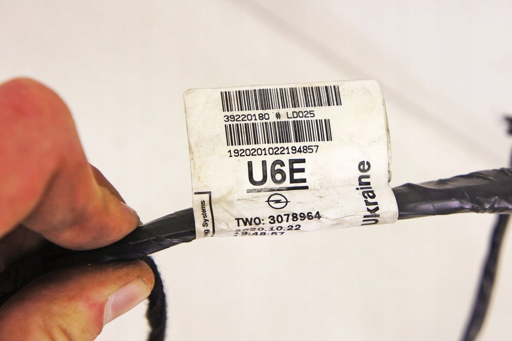 фото №6, Jl325 opel astra k v жгут дверь левый перед