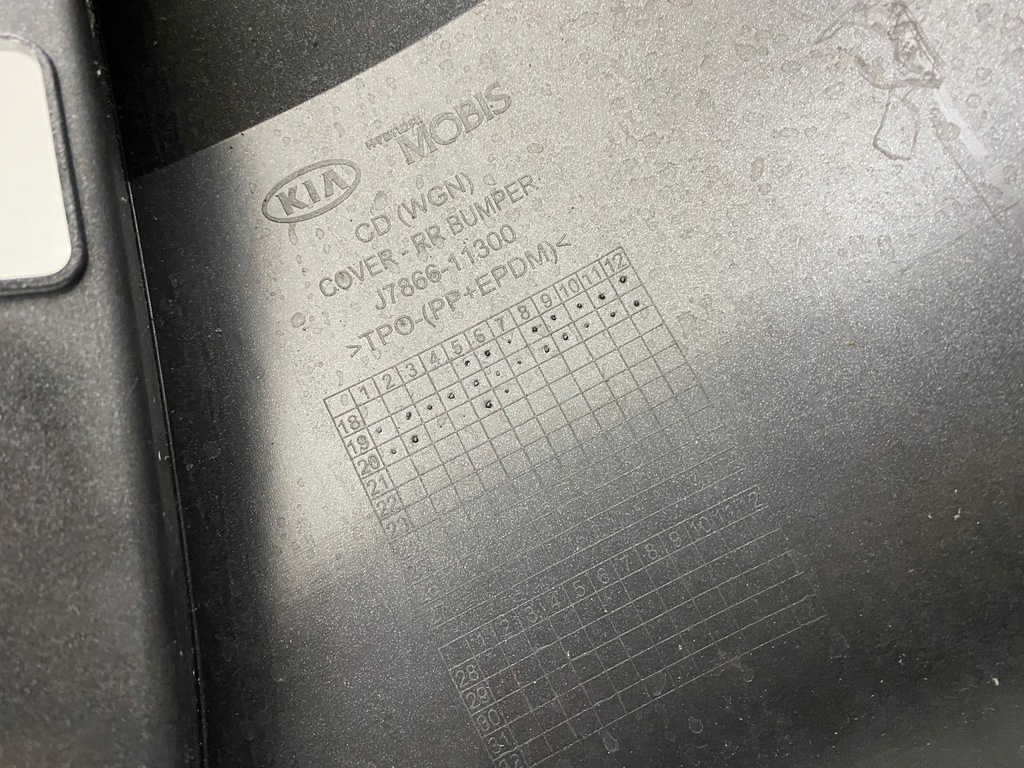 фото №9, Kia ceed 3 iii gt kombi бампер задняя задний j7866-11300 18-