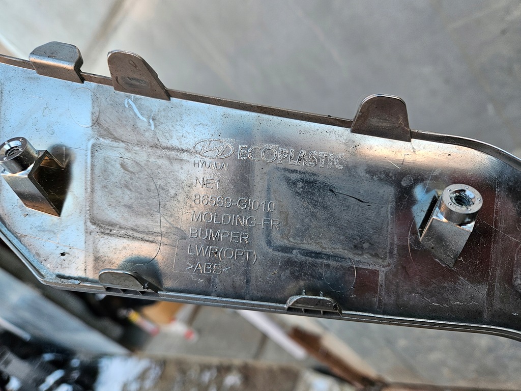 фото №8, Hyundai ioniq 5 v молдинг бампера перед