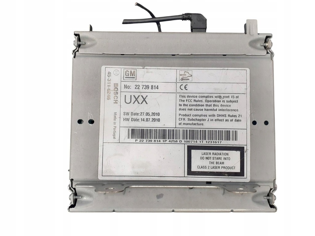 фото №1, Opel insignia a 2013 панель / радіопрогравач cd/dvd/gps / 7612034258