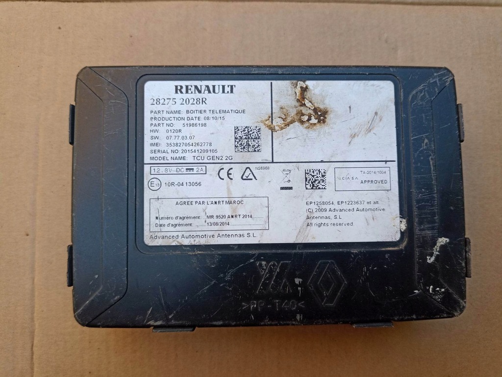 фото №1, Модуль блок управления tcu renault kadjar