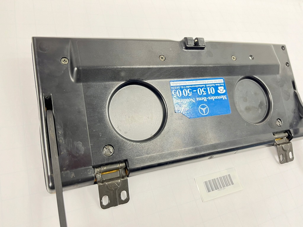 фото №8, Кришка бардачка бардачок панелі приладової панелі консолі чорний mercedes w124